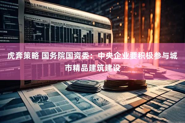 虎奔策略 国务院国资委：中央企业要积极参与城市精品建筑建设
